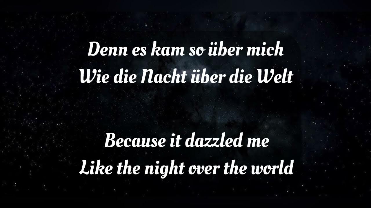 Und wenn ein LiedSöhne Mannheims German Song with English subtitle YouTube