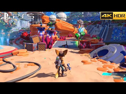 Ratchet & Clank: Rift Apart (PS5) 4K 60FPS HDR + Ray tracing Gameplay – (Performance RT mode)