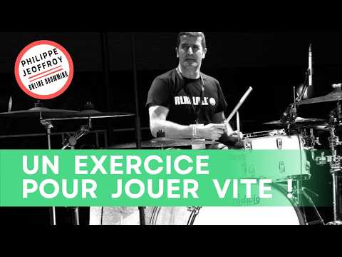 Comment Jouer Vite à la Batterie - l'Exercice Parfait