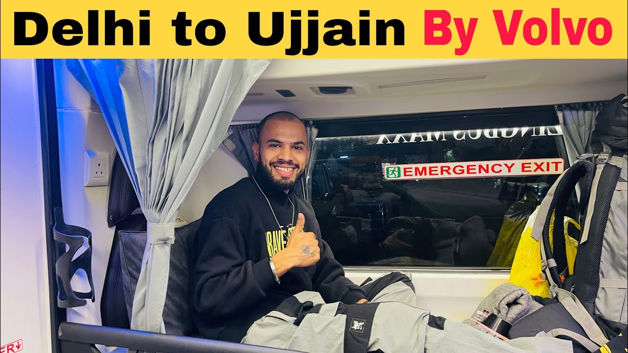 Ujjain mahakaleshwar | Delhi to Ujjain by Zingbus || Price  journey full detail video 