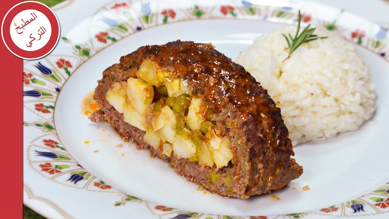 رول الكفته بالخضروات أكله سهلة وسريعة وطعم مميز من المطبخ التركى