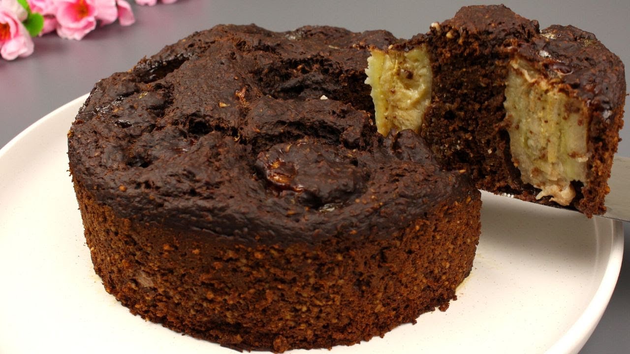 Когда у меня есть бананы, готовлю вкусный и полезный пирог. Без сахара! Без муки!