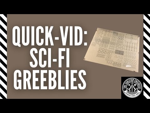 How I Make Custom Sci-Fi Greeblies for my Projects