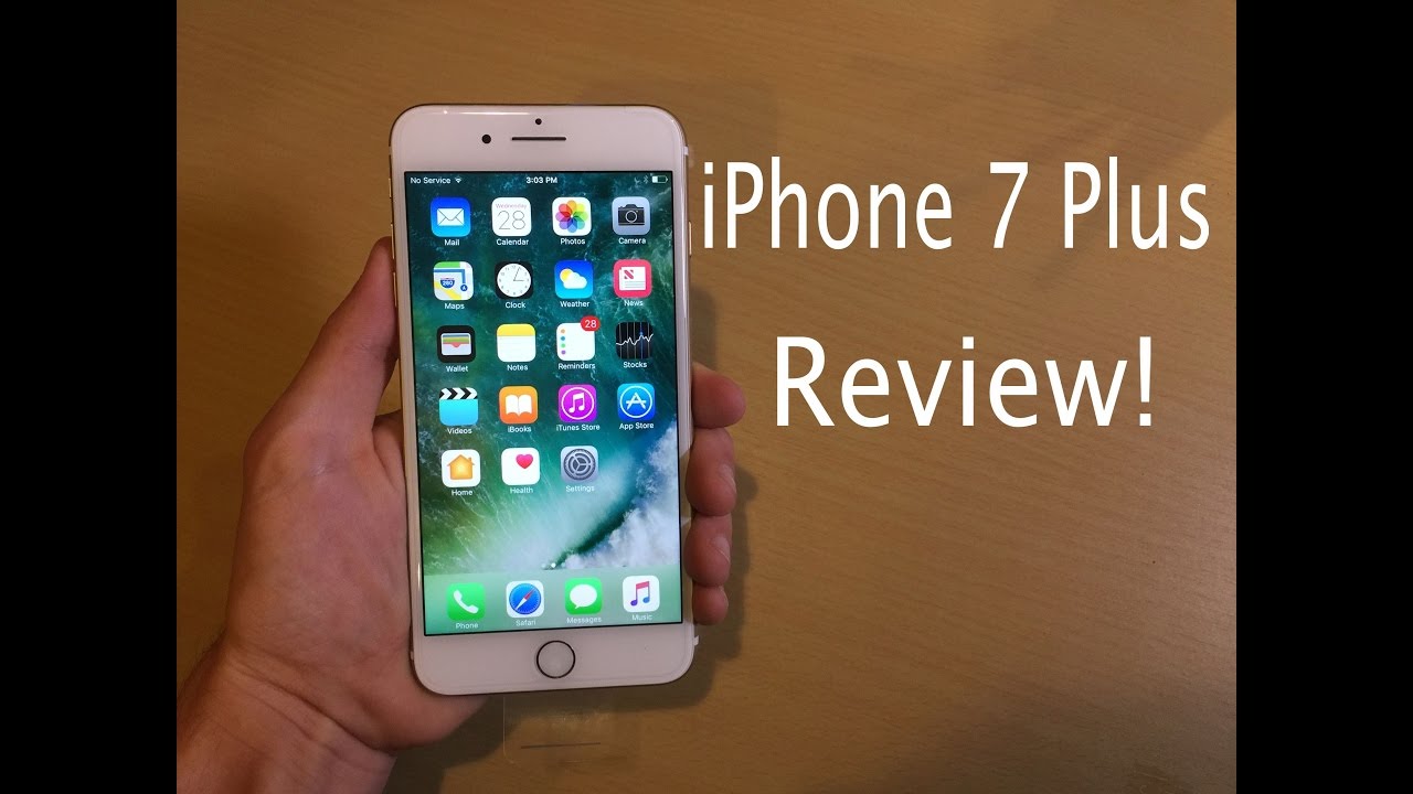 【SIMフリー】iPhone 7Plus Gold 32GB　動画視聴などに iPhone 7 Plus Full In-Depth Review--32GB Gold - YouTube