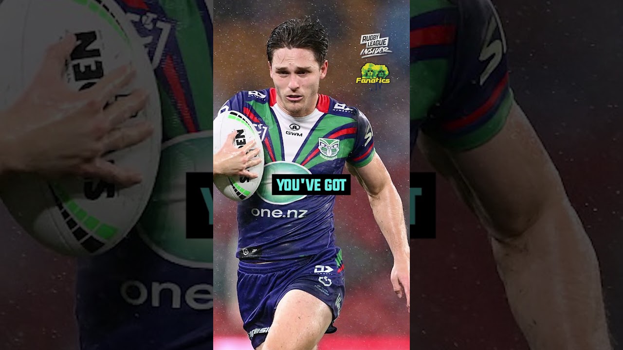LUKE METCALF ON THE MOVE 👀🔥#LukeMetcalf #NRL #Warriors #Bulldogs #RugbyLeague