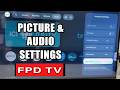FDP TV : How to Change the Picture &amp; Audio Settings