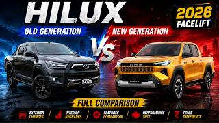 New Toyota Hilux Facelift vs Old Hilux 😱 Every Change Explained!
