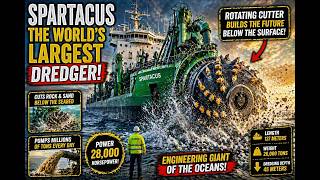 How the Spartacus Dredger Is Built (World’s Largest Dredger Full Process)