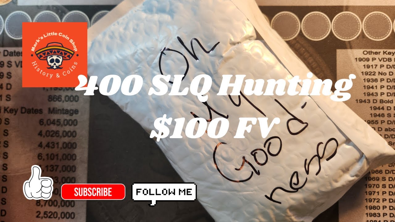 SLQ $100 FV = 400 Quarters