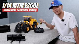 1/14 RC HYDRAULIC LOADER E260L REMOTE CONTROL SETUP GUIDE AND WALKTHROUGH Profile