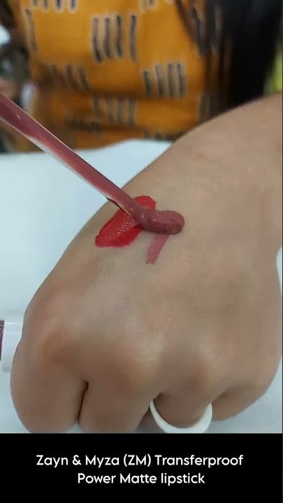 Top 4 Zayn & Myza(ZM) lipstick comparison
