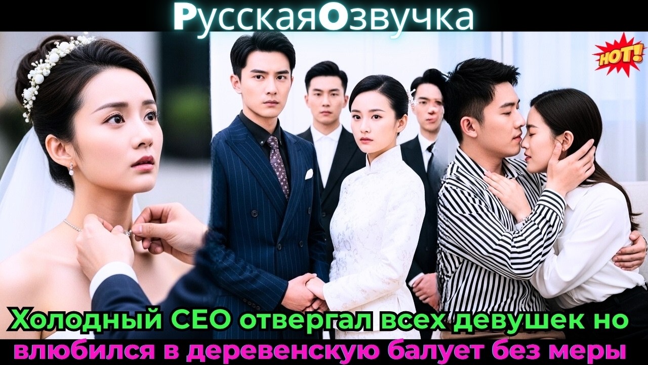 💥 Холодный CEO отвергал всех девушек, но влюбился в деревенскую, балует без меры!