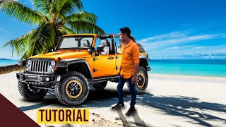 Car Photography in Beach Editing Tutorial  Like Photoshop screenshot 5