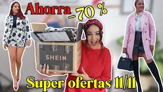 Rebajas de Shein 11/11 Ahorros de más de 70% de descuento/compras shein/  Zulma Ibeth - YouTube