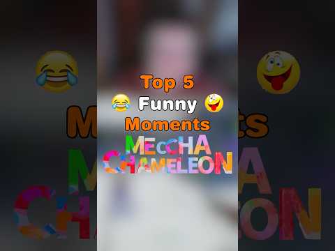 Top 5 Funniest Meccha Chameleon Moments 🎨😂 #MecchaChameleon #MecchaChameleonfunny