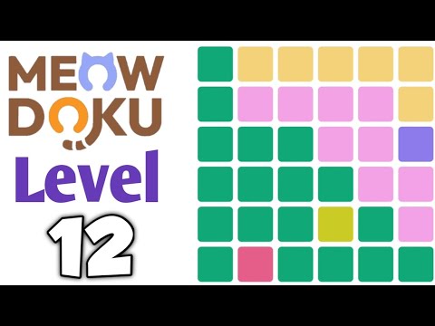 Meowdoku Level 12 preview