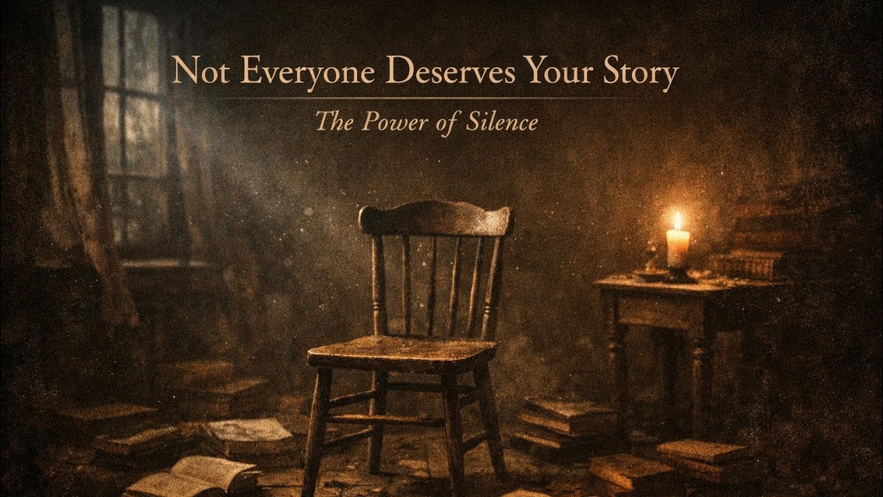 Not Everyone Deserves Your Story | The Power of Silence - YouTube