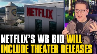 Netflix Will Put Warner Bros Movies In Theaters If They Acquire Company