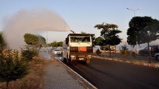 Ercişin Park Ve Bahçelerine Tomalar Su Sıktı
