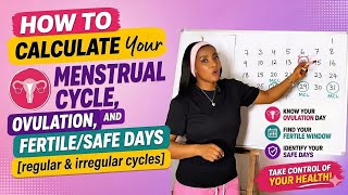 How to Calculate Your Menstrual Cycle, Ovulation, Fertile & Safe Days (Regular and Irregular Cycles)