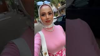 Tesettür Ve Pembe Kombin