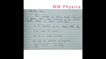 Definition - Electric flux - Class 12 Physics