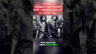 Dokken Meltdown Don and George Face Off Wembley Car Park ACDC Tour