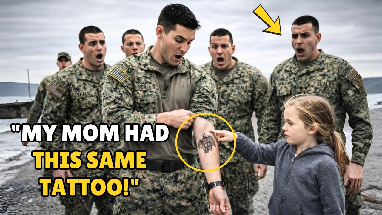 A Little Girl Pointed at a SEAL’s Tattoo — Five Men Froze