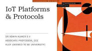 IoT Platforms & Protocols