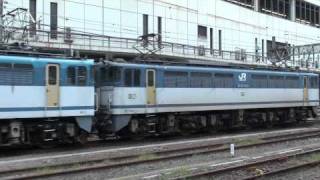 EF65 1096[新]　大宮車両所入場（EF65 1093[新]牽引）