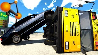 БРИГАДА НА BMW НЕ ЗАМЕТИЛА ШКОЛЬНЫЙ АВТОБУС | BeamNG.drive БРИГАДА НА BMW НЕ ЗАМЕТИЛА ШКОЛЬНЫЙ АВТОБУС | BeamNG.drive
