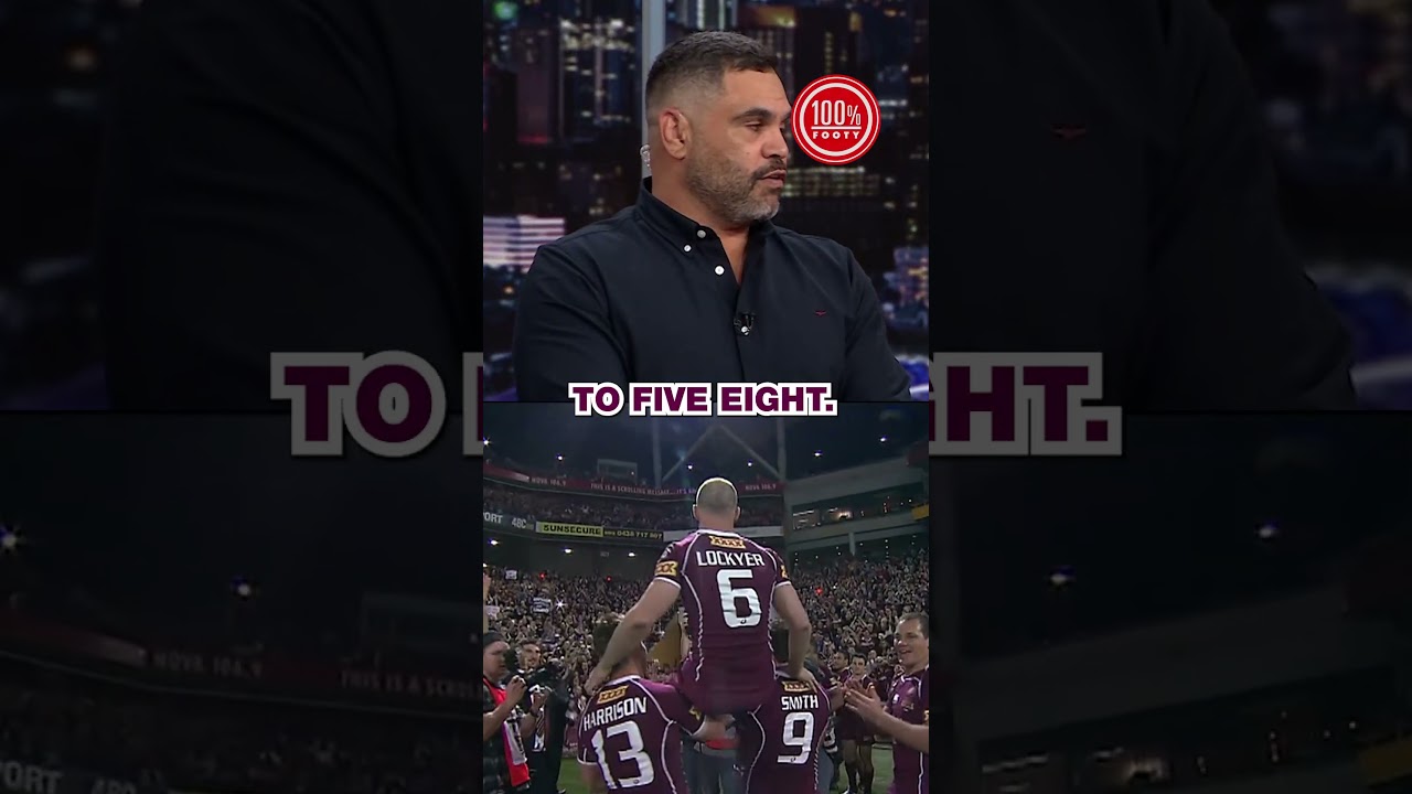 Legend recognises legend. 🤝 #9WWOS #NRL #Origin
