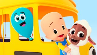 Wheels on the bus Animals and more | Nursery Rhymes & Learning videos