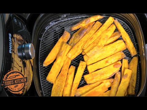 How to cook Sweet Potato Fries in an Air Fryer - YouTube