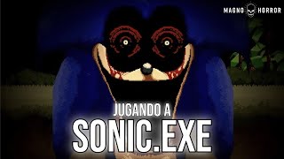 ¡SONIC ME PERSIGUE! los VIDEOJUEGOS MÁS PERTURBADORES DE INTERNET (SONIC.EXE) #MagnoHorror