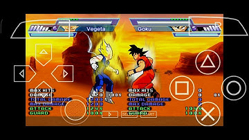 transform in aura burst and super saiyan 2 and do combo #dragon Ball z Budokai 2