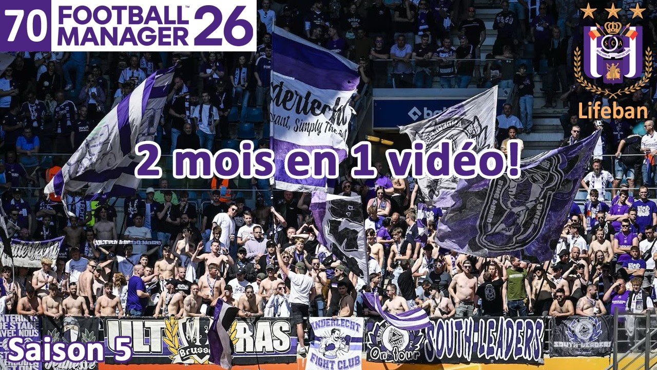 FINALE DE LA COUPE DE BELGIQUE ! + NEWGENS ! | Lifeban Épisode 70 | Saison 5 | Football Manager 26
