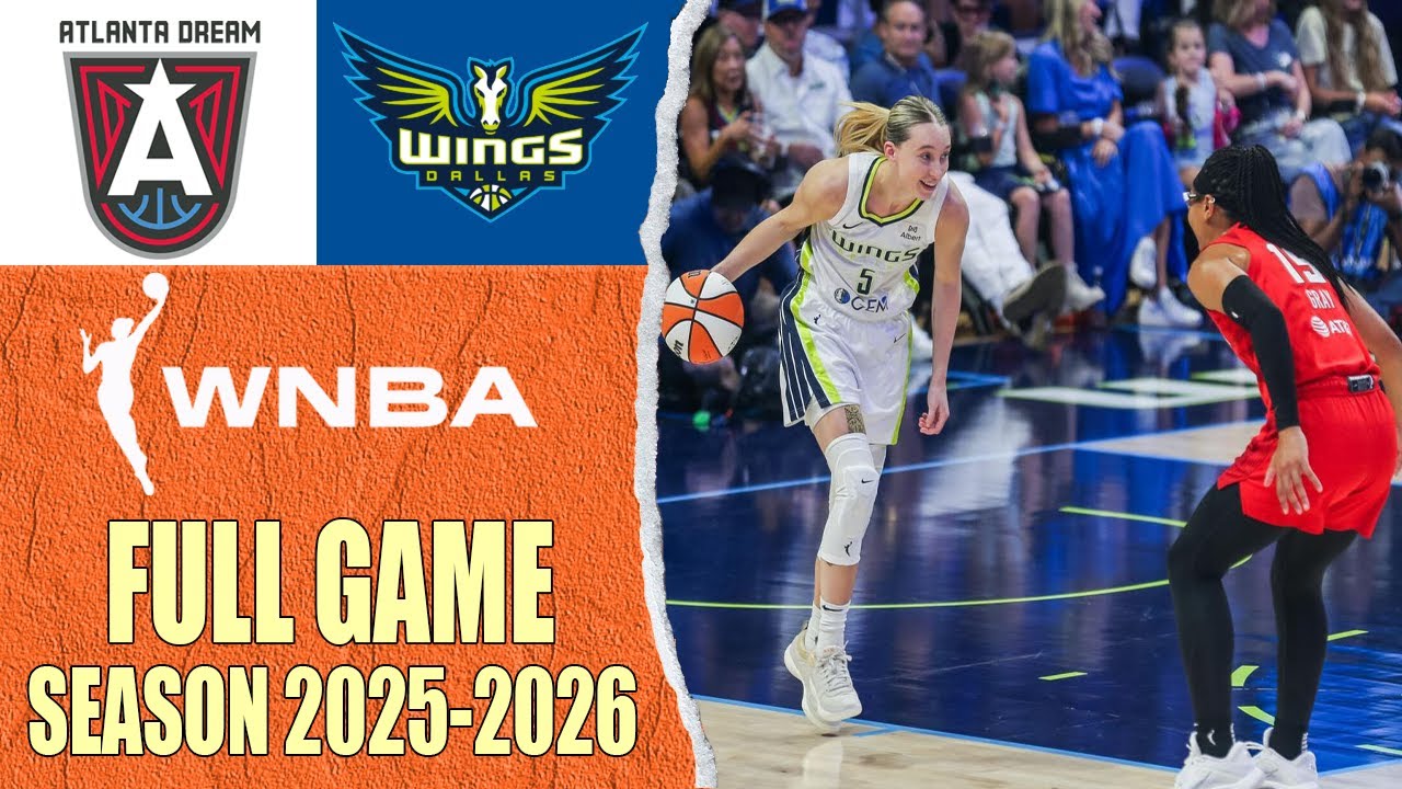 Atlanta Dream vs Dallas Wings | Full Game  | Jul 30, 2025  WNBA  2025 Season