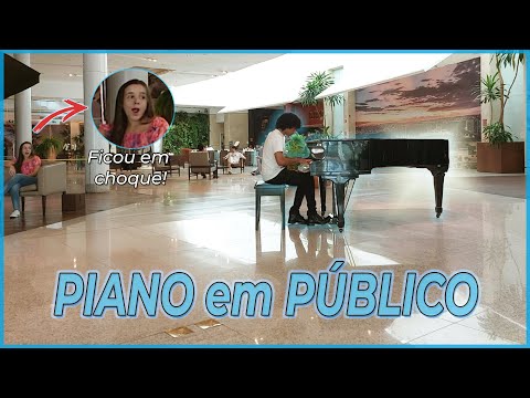 TOQUEI no Piano do SHOPPING | Piano em Público