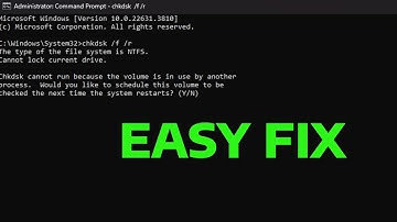 How To Fix Cannot Open Volume for Direct Access