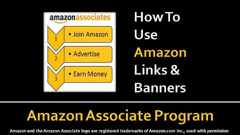 How to Use Amazon Associate Product Links and Banners
