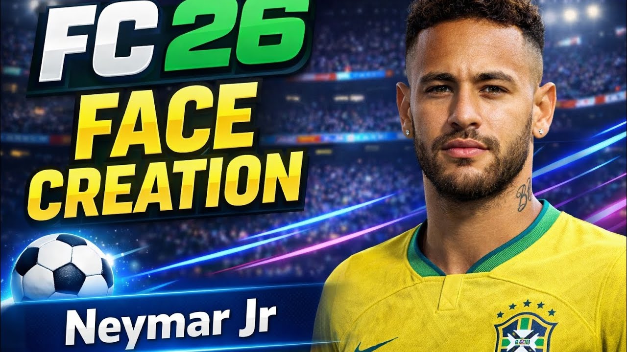 FC 26 Neymar Jr Face Tutorial