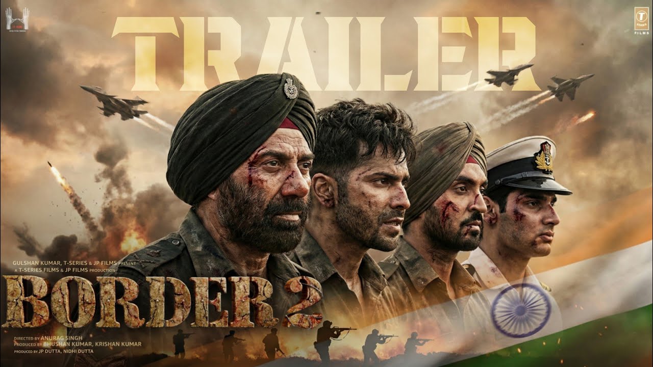 BORDER 2 Official Trailer | Sunny Deol, Varun Dhawan, Diljit | Anurag Singh |Border 2 Teaser |Update