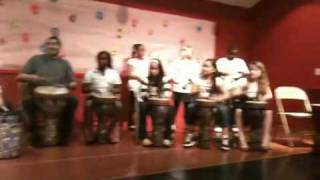 McKinley Elementary - Drumming - 3rd Grade Winter Performance