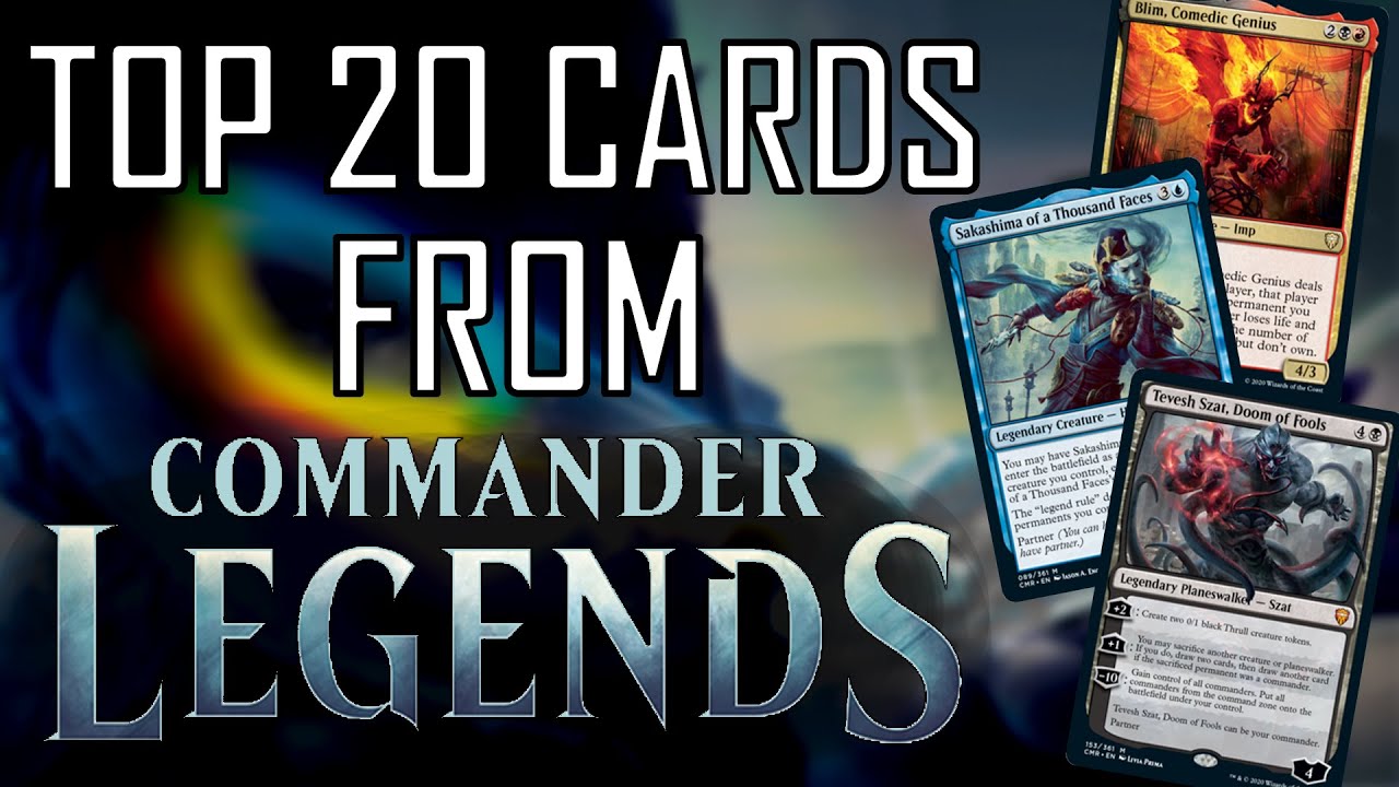 Top 20 Cards From Commander Legends YouTube