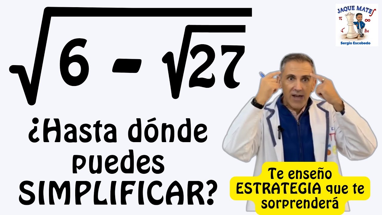 Simplifica RADICALES IMPOSIBLES con esta ÚTIL estrategia 🚀