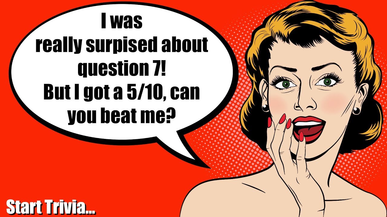 General Knowledge Trivia Can You Beat Her 5 Out Of 10 YouTube