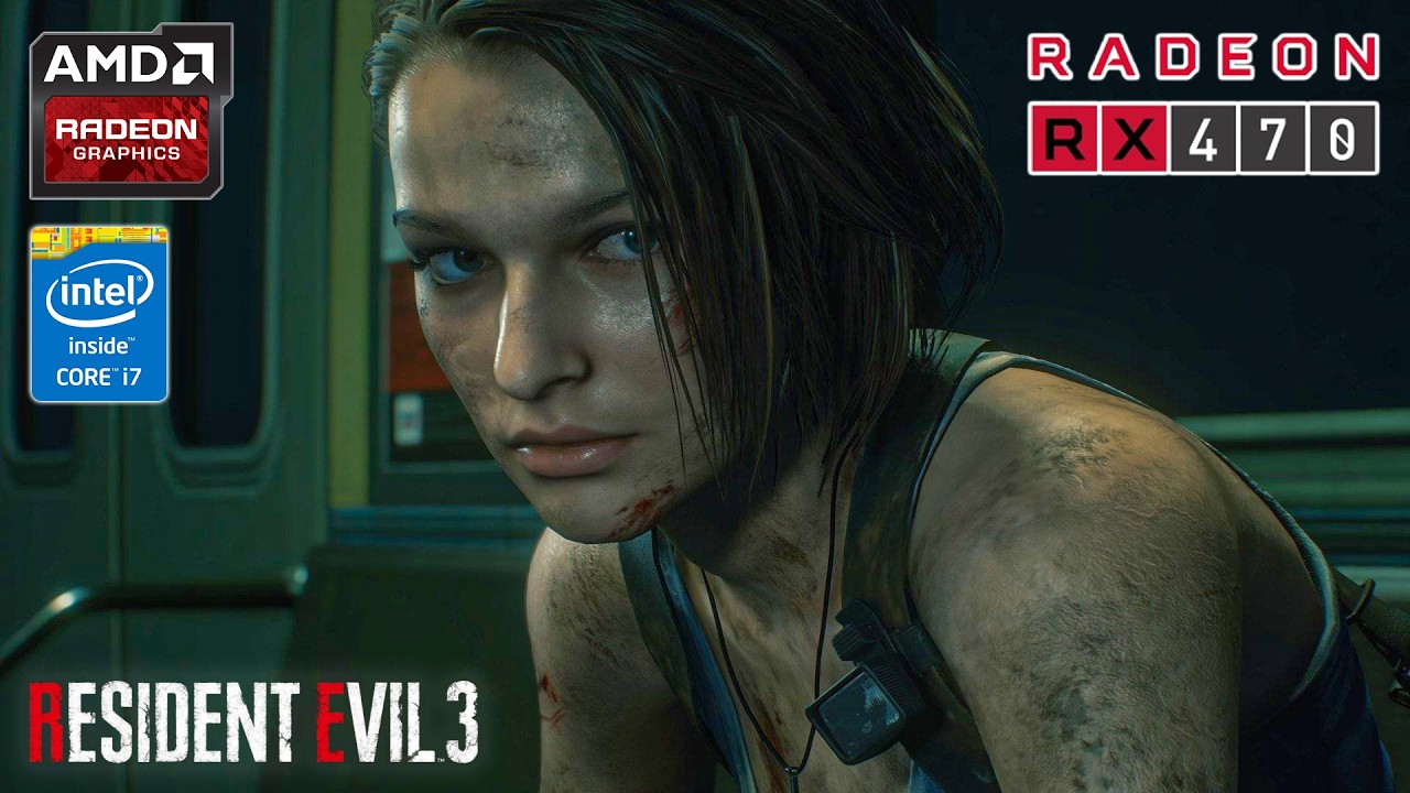 RX 470 4GB | Resident Evil 3 | i7 3770 - 16GB Ram | 1080p Gameplay + Graphics Settings
