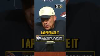 Sean Payton weighs in on the play-calling situation for the 2-2 Broncos #NFL #broncos #football