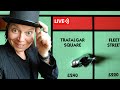 London Monopoly - Trafalgar Square - Narrated Live Walk